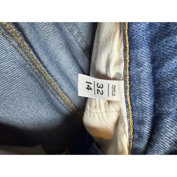 LOFT Made and Loved Women's Denim Crop Jeans Medium Wash Size 14 - Picture 4 of 4